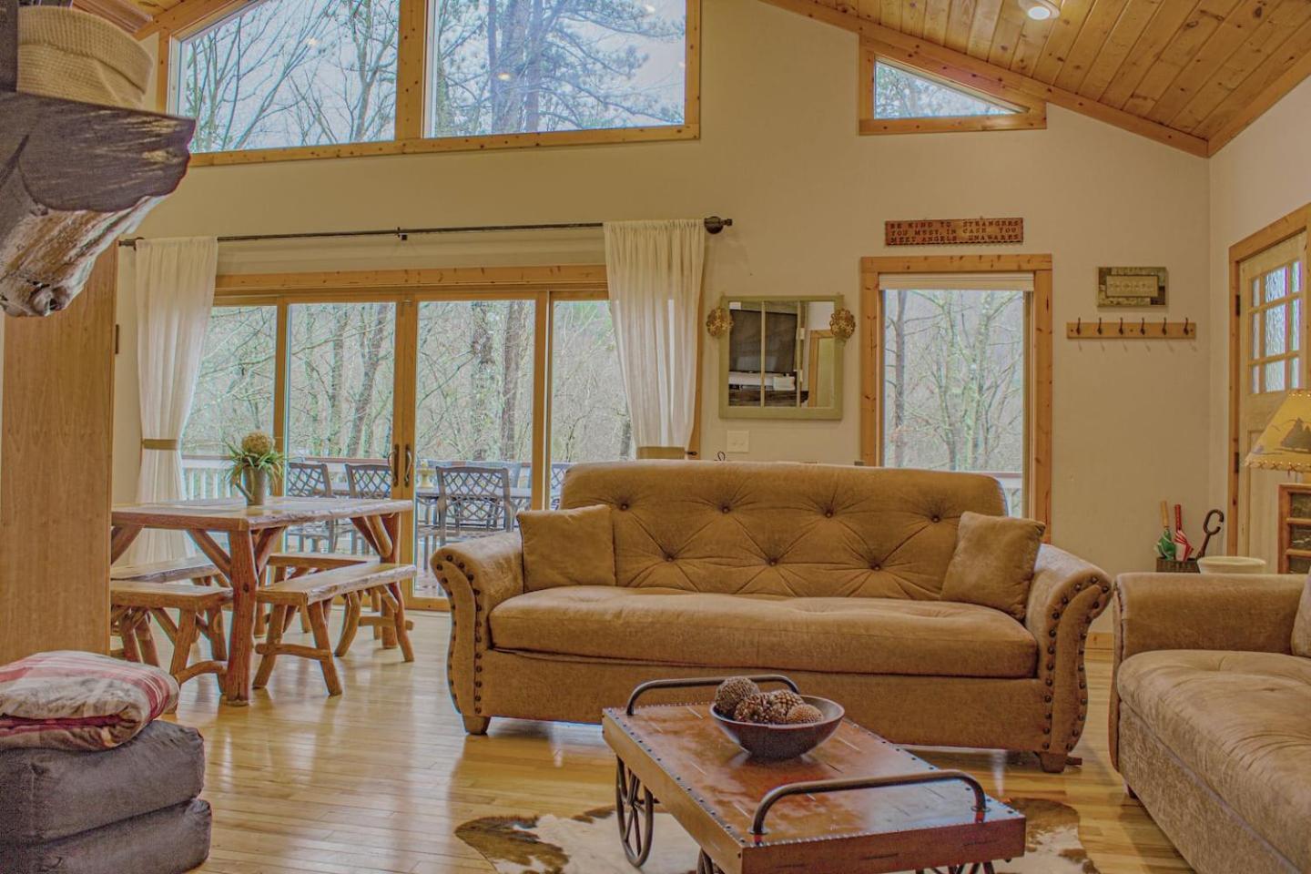 Serene Mountain And Sunset Views 3Bd Cabin Franklin Exterior foto