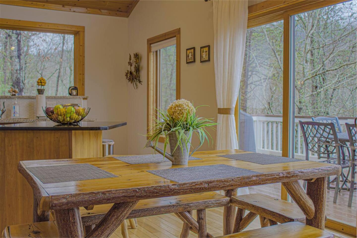 Serene Mountain And Sunset Views 3Bd Cabin Franklin Exterior foto