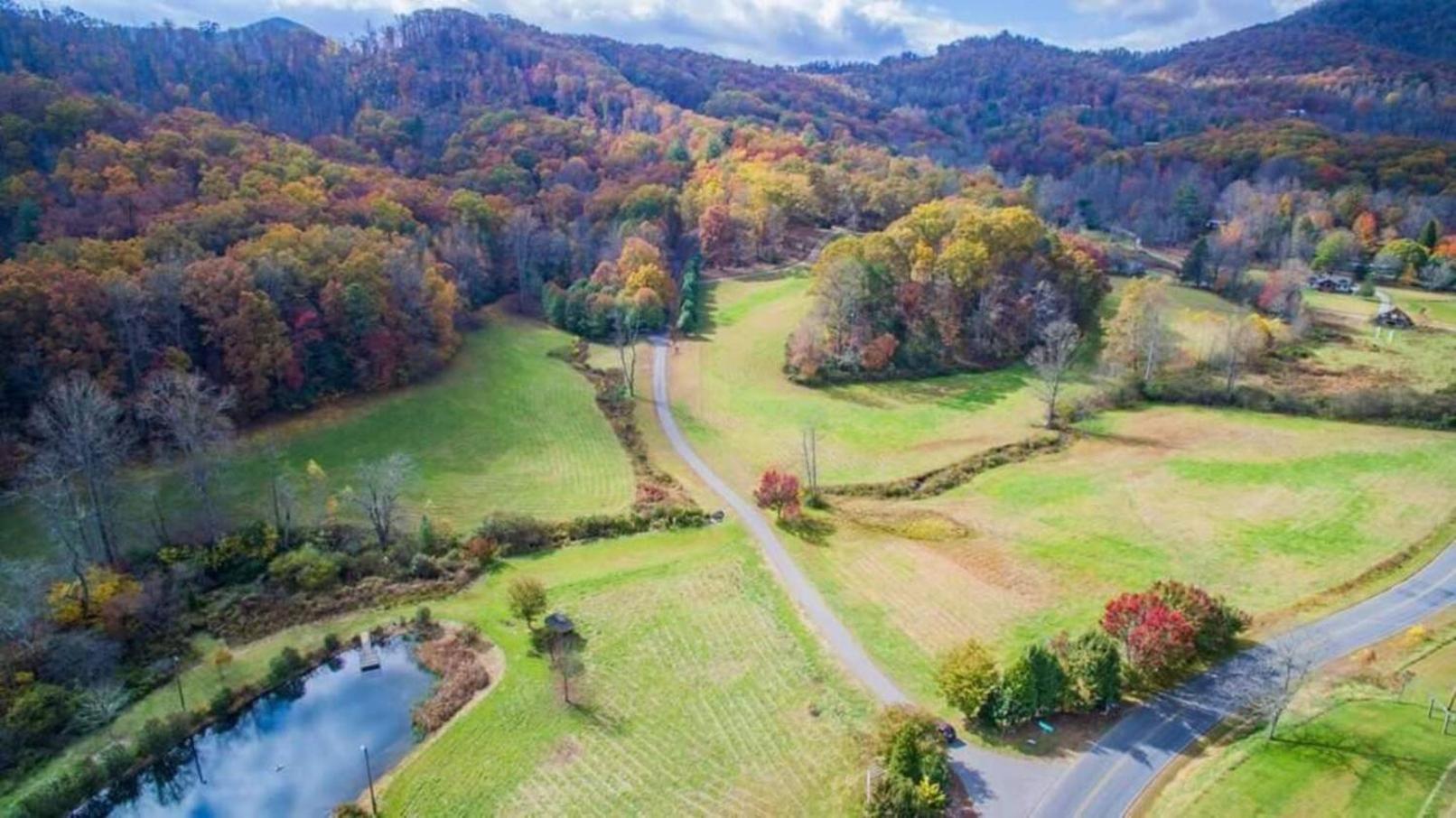 Serene Mountain And Sunset Views 3Bd Cabin Franklin Exterior foto