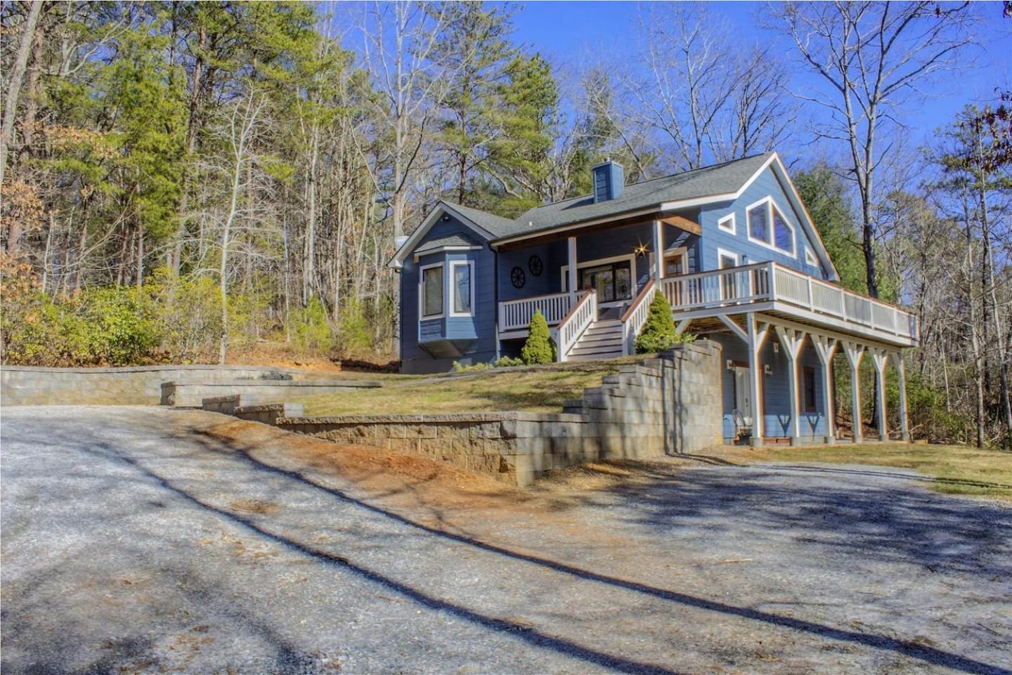 Serene Mountain And Sunset Views 3Bd Cabin Franklin Exterior foto